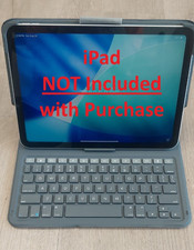 ZAGG Pro Keys Bluetooth Keyboard Folio Case Gray - iPad 10th/11th Gen 10.9"