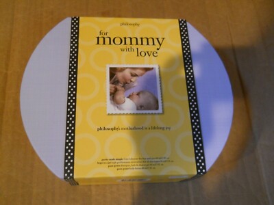 NIB Philosophy FOR MOMMY WITH LOVE, Purity, Hope in a Jar, Pure Grace 4-pc Set