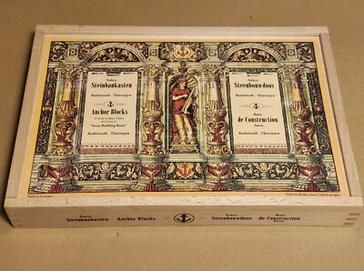 Set #8A Richter's Ankerbausteine Steinbaukasten / Anker Steinbaukasten