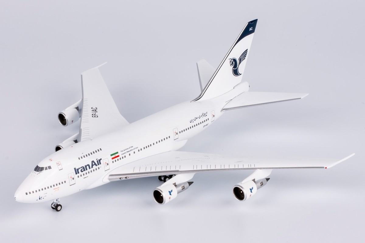 1/400 NG IRAN AIR イラン航空 B747SP 1:400 NG Models Iran Air Boeing 747SP 