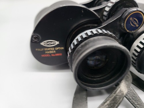 Scope Fully Coated Amber 7X35 Wide Angle Binoculars w/ Carry Case Model 3850 - Picture 10 of 12