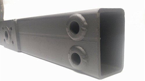 New HMMWV M998 H1 Hummer Old Style Rear Bumper With All 4 Brackets, Mint! - Picture 7 of 9