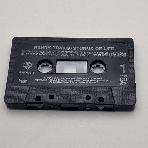 Randy Travis: Storms Of Life (Music Cassette Tape, 1986) WB Records 925 435-4 - Picture 8 of 11