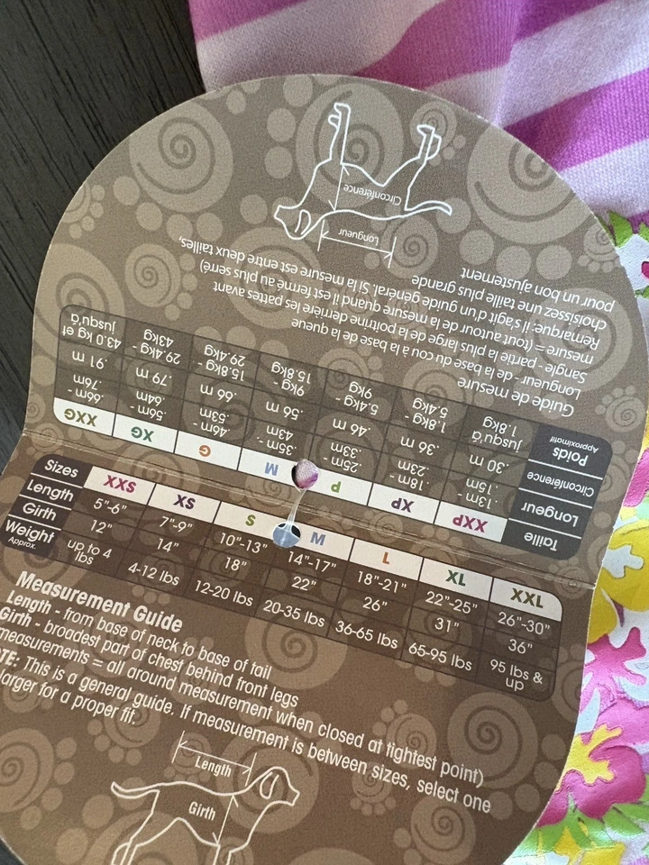 Petrageous GREEN GRASS SKIRT PINK STRIP LEI TOP DRESS PUPPY/DOG XS NWT - Image 2 of 2