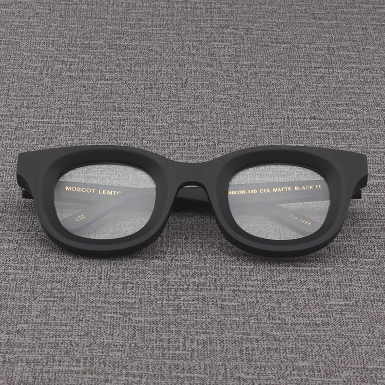 Gafas de lectura de lujo para hombres mujeres unisex lectores marcos de gafas de acetato grueso Foto 2 de 4