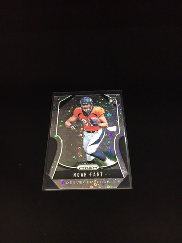 2019 Panini Prizm Noah Fant #365 Disco Prizm Rookie Card RC PWE
