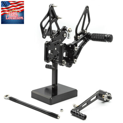 For GSXR600 GSXR750 2006-2010 CNC Rearset Footpeg GP Rear Set