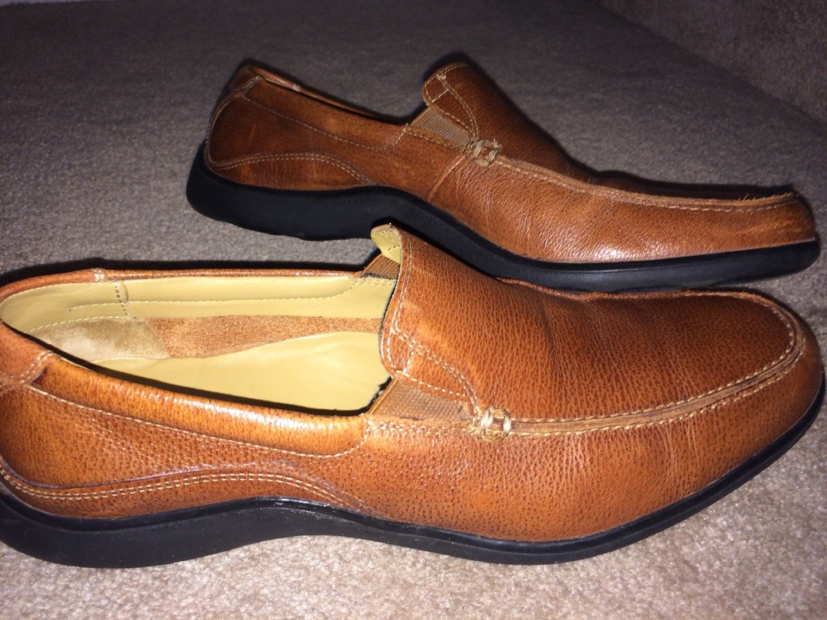 Cole Haan Men\'s Brown Leather Slip-On Loafers Size 10M Men main image 2