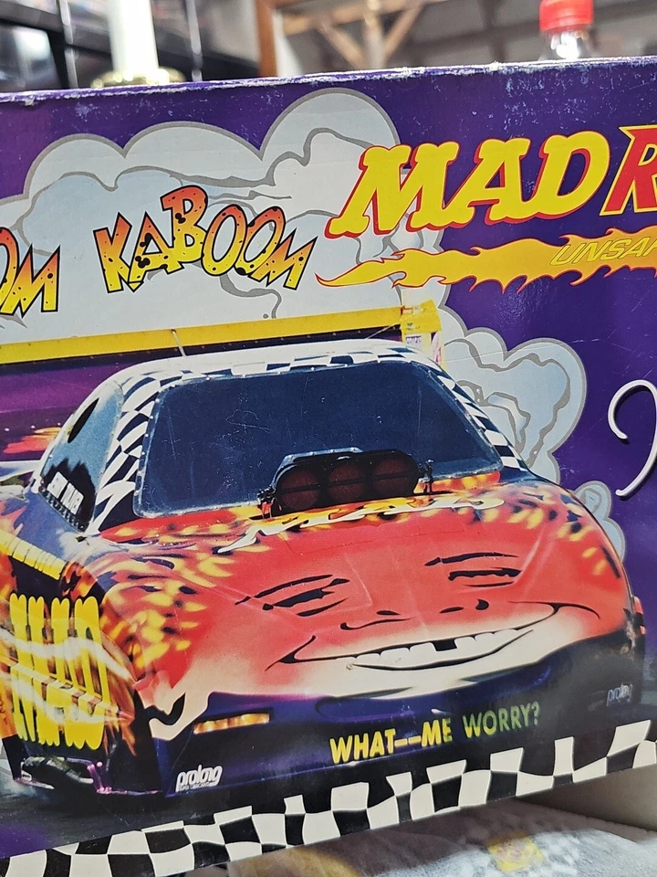 Action NHRA Mad Racing Джерри Толивер 1998 Pontiac смешной автомобиль Mad журнал металл - Изображение 3 из 4