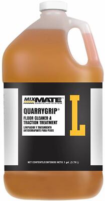 Mixmate Quarry Grip Floor Cleaner and Traction Treatment 1 Gallon 