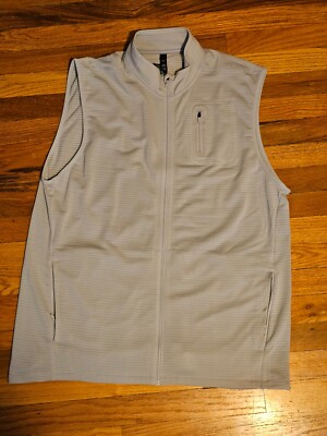 10 Thousand Over Zip Vest - Men's XXL - Light Grey
