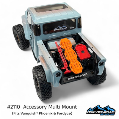 Accessory Multi Mount (Fits Vanquish  Phoenix & Fordyce) Sand Ladder Jack Fuel