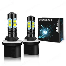 For Hyundai Santa Fe 2002-2006 - 2pc 880 LED Fog Driving Light Bulbs 6000K White