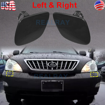 #ad #ad 2x Head Light Washer Spray Nozzle Cover For Lexus RX330 RX350 RX400h 2006 2009 $13.99