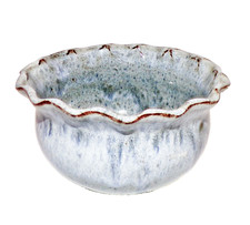 Woburn Pottery Open Sugar Bowl by James William Cresswell in Red Clay