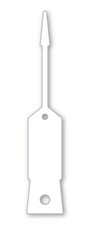 4-1/2" 3/4" Arrow-Shaped Car Dealer Self-Locking Key Tags for Auto Repair Shops