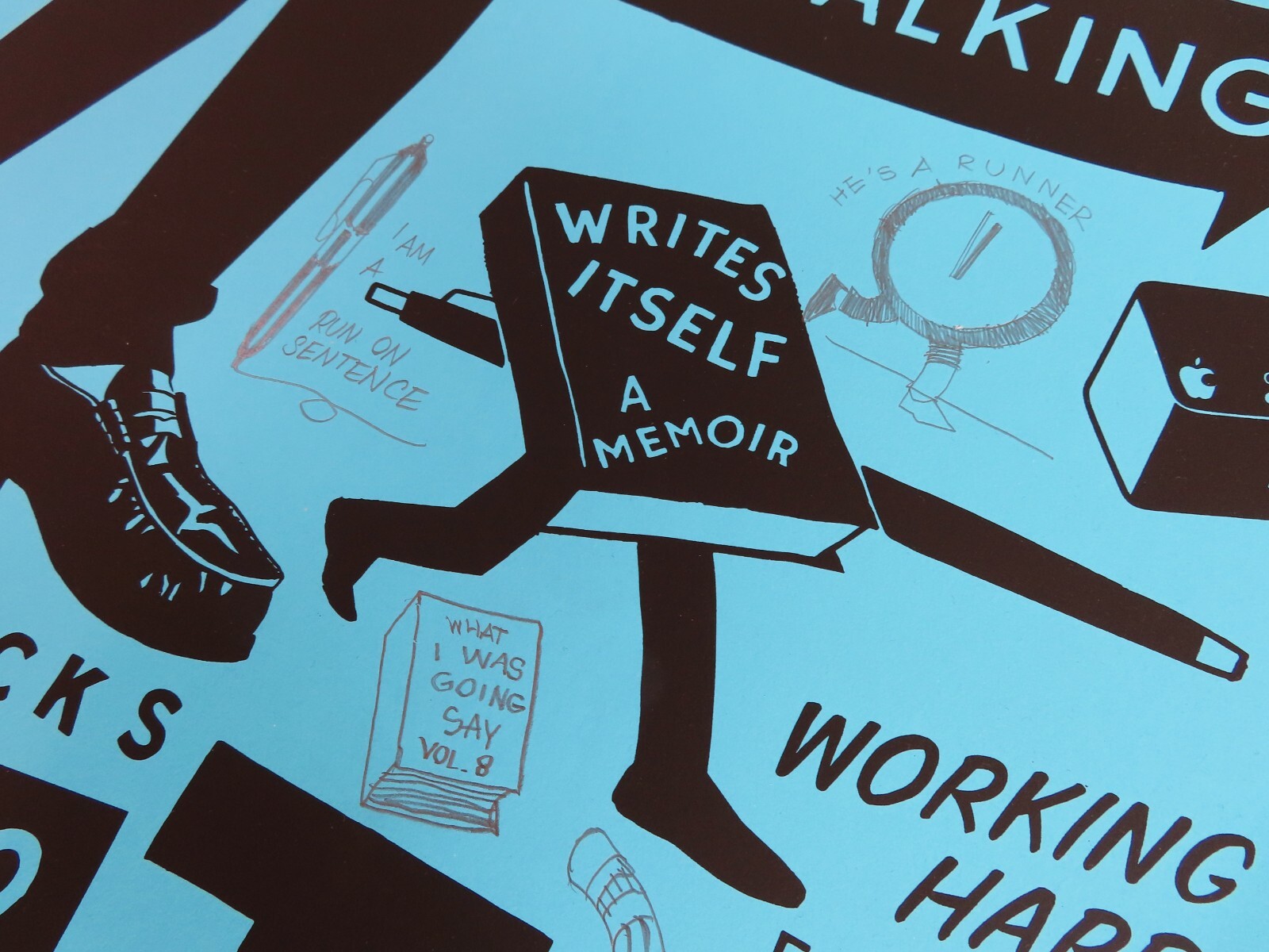 ESPO Stephen Powers Story Told Walking Original 1/1 Fine Art