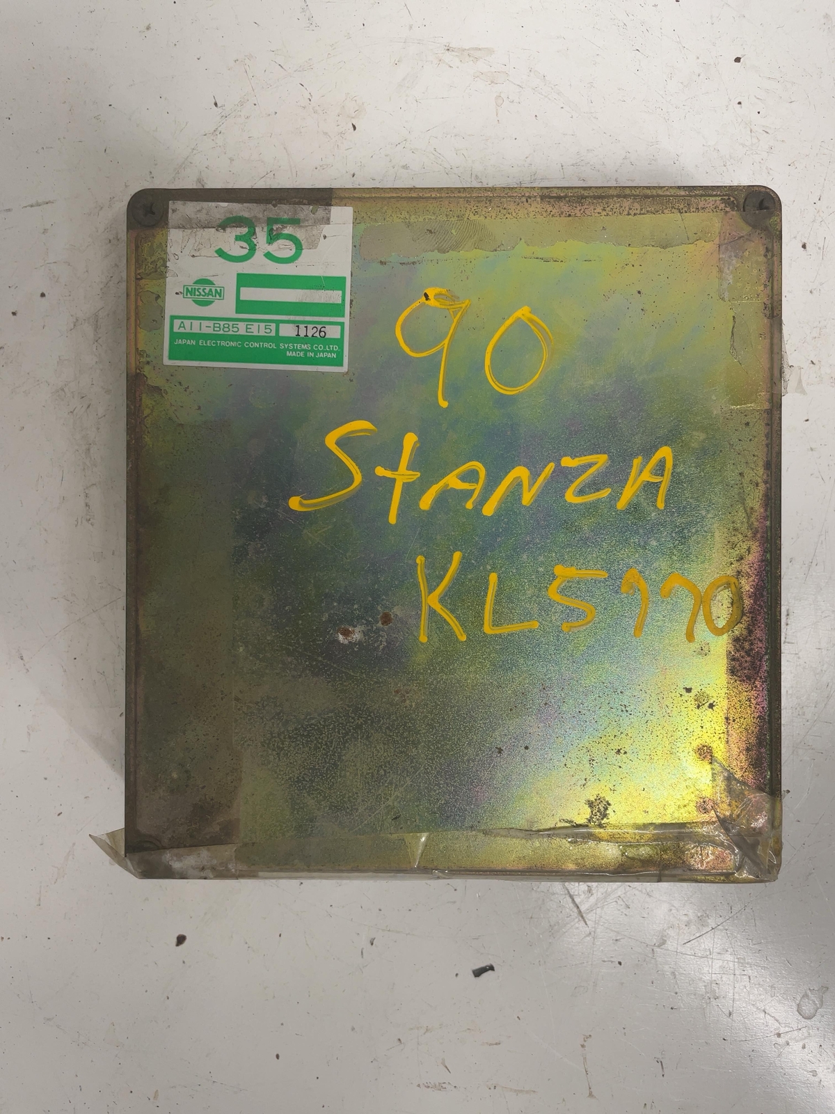 90 91 NISSAN STANZA Engine Control ModuleOE#A11-b85-e15