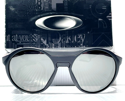 NEW Oakley CLIFDEN Matte Black Round POLARIZED PRIZM Black Lens