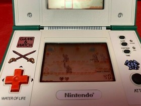 Zelda Mint Condition Multi Screen Game & Watch 1989 Cleaned and Tested RARE