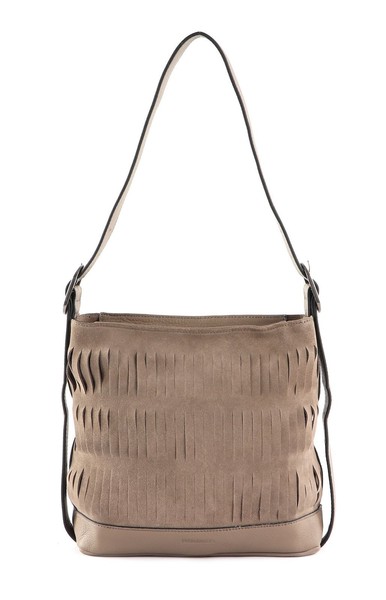 Fredsbruder Rigla Crossbody Schultertasche Tasche Soft Taupe Hellbraun Neu-image