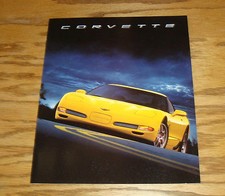 Original 2001 Chevrolet Corvette Sales Brochure 01 Chevy Z06