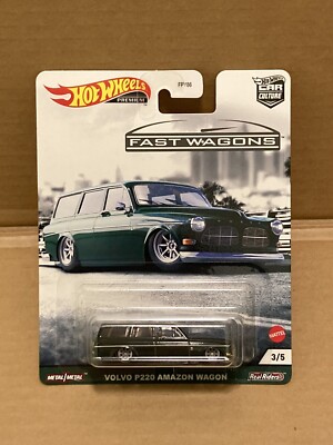 2021 Hot Wheels Premium Car Culture Fast Wagons Complete Set Of 5