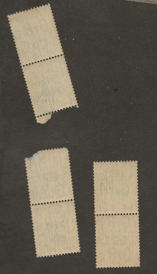 Gran Bretaña 1936 KGV 6 estampillas de huevos escalfados con artículo Daily Express Foto 4 de 4