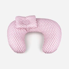 Image of Washable Nursing Pillow Breast Feeding Maternity Pregnancy Baby Support Deluxe
