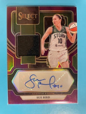 Sue Bird – 2024 Select WNBA “Autograph Memorabilia” #AM-SB Purple parallel 82/99