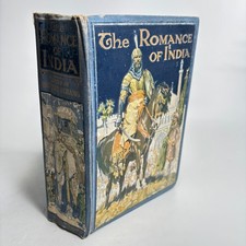 Romance of India Herbert Strang Illustrated Hodder & Stoughton 1910s Antique