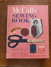 Vtg McCall's Sewing Book Random House Revised New Sizing 1968 MCM HB