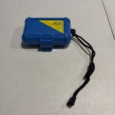 OtterBox 1000 Series Waterproof Dry Box Blue Crushproof Case w/ Lanyard