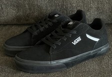 Vans Seldan Black Suede Color Shoes Men’s Size- 8.5