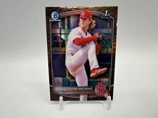 2025 Bowman Chrome Quinn Mathews Reptilian Refractor