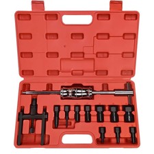 12pcs Motorcycle Bearing Puller Kit Slide Hammer Tool Set Inner Bearing Remove 12pcs Motorcycle Bearing Puller Kit Slide Hammer Tool Set Inner Bearing Remove