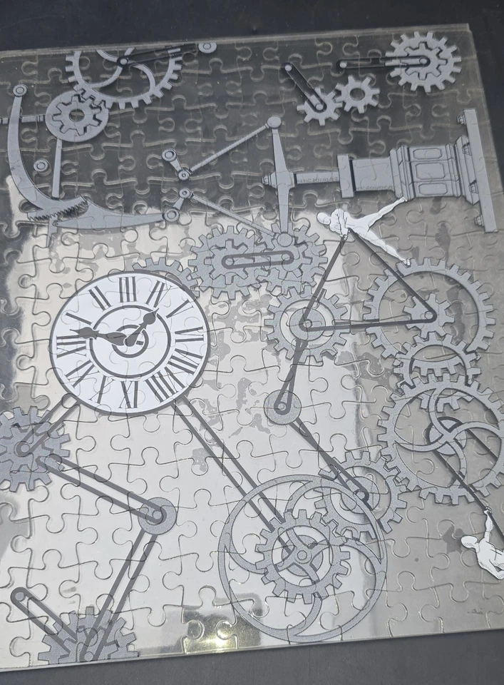 RARO ROMPECABEZAS DE COLECCIÓN 1992 Crystal Lines Ver a través 3D Steampunk Australia Difícil LEER Foto 4 de 4