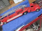 TONKA HOOK and LADDER TRUCK 1957 1954 FORD HUGE BOOM EXTENDS MFD early style VTG