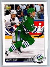1992-93 Upper Deck #304 John Cullen Hartford Whalers