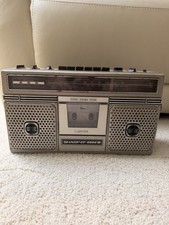 Sharp GF-5050 Vintage Boombox AM/FM Cassette Radio Not Working Parts