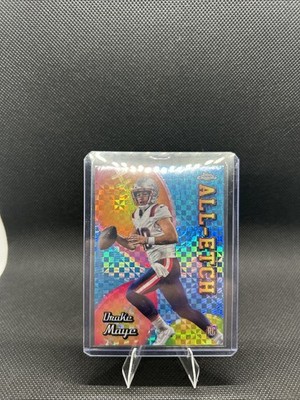 2024 Topps Chrome - All-Etch Drake Maye #CAE-DM X-Fractor (RC)
