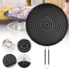 32cm Fettspritzschutz Überkochschutz hitzebeständig spülmaschinenfest für Herd