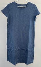Toad & Co. Windmere II Short Sleeve Dress In Enamel Blue - Size Small