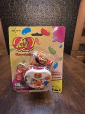 VINTAGE Jelly Belly KEYCHAIN- Basic Fun Item Never Opened, Rare Y2K STOCKING