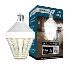 5200 Lumen Corn Cob Light Bulb, 40-watt, 300-watt Equivalent, Daylight 5000K ...