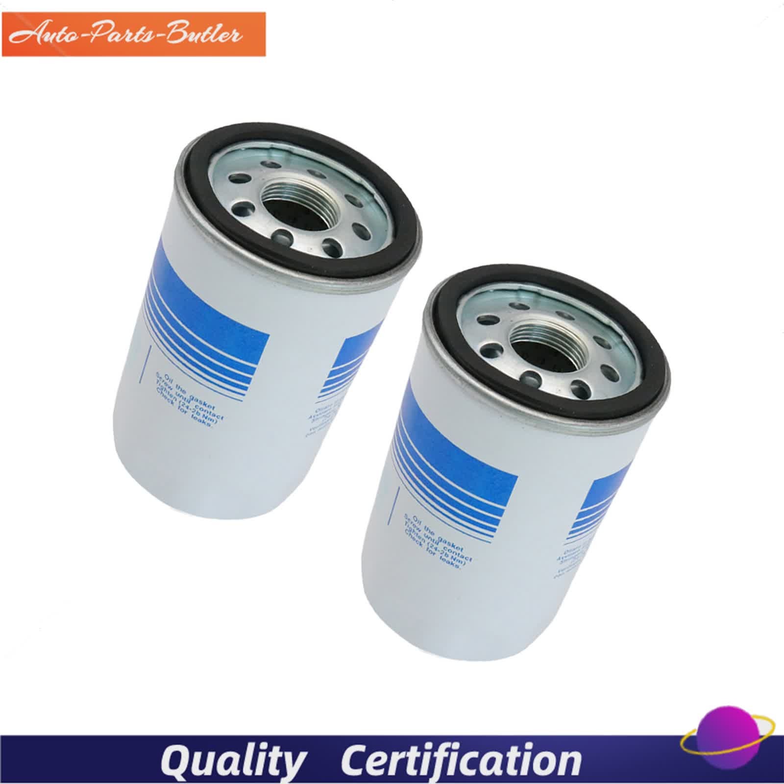 2Pcs Oil Filter fits 07M115561B Lamborghini Aventador Murcielago Centenario