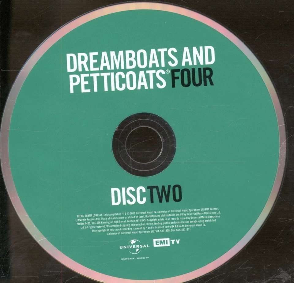 Various Artists Dreamboats And Petticoats Vier CD Europa Virgin 2010 2 Disc - Bild 4 von 4