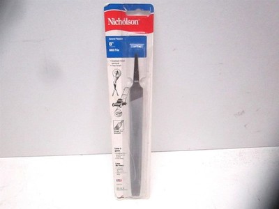 Nicholson (08559) 8'' General Purpose Single Cut Mill File NOS USA Made
