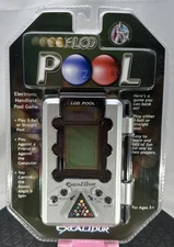 Excalibur Electronics LCD POOL Model 413-CS Electronic Handheld Game 1 or 2 Play