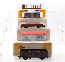 Hornby OO Scale Assorted Freight Cars: 211.05, 20810, 20410, 24755 [5] EX